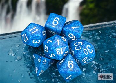 Dice Set Spec Poly Water (7)