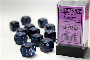 DICE SET SPEC 16mm Cobalt D6 (12)