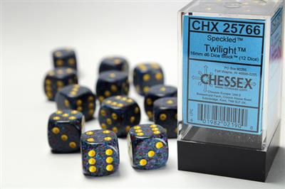 DICE SET SPEC 16mm Twilight D6 (12)