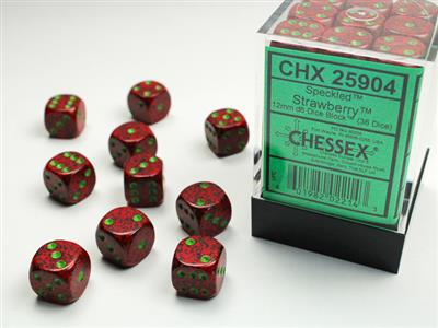 DICE SECT SPECT 12 mm Strawberry D6 (36)