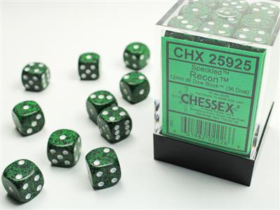 Dice Set Spec 12 mm Recon D6 (36)