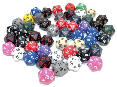 50 Yrd. Gevşek Opa Polyhedral D20