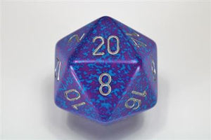DICE SET SPEC Silver Tetra D20