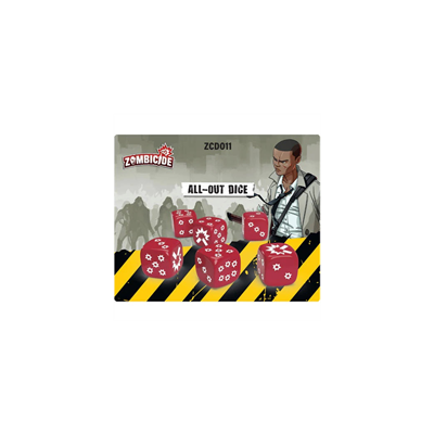 Zombicide 2nd Ed All-Out Dice Pack