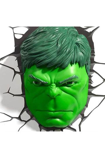 Marvel 3D LED Light Hulk Face 3D