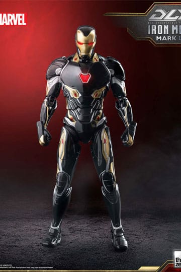 Infinity Saga DLX Action Figure 1/12 Iron Man Mark 50 (Black X Gold) 17 cm