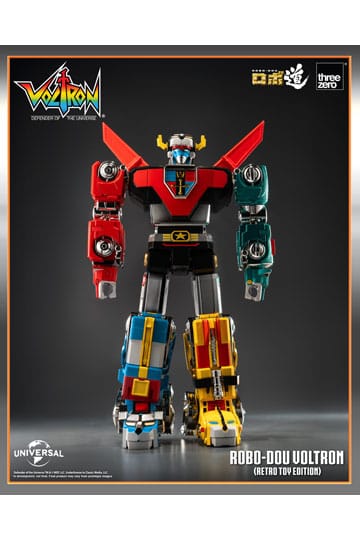 Voltron: Defender of the Universe Robo-Dou akcijska figurica Voltron Retro Toy Edition 27 cm