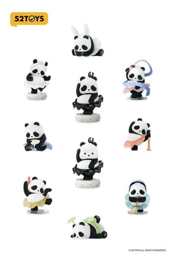 Panda Roll Blind Box Figurer Sortiment Balettföreställning 7 cm (8)