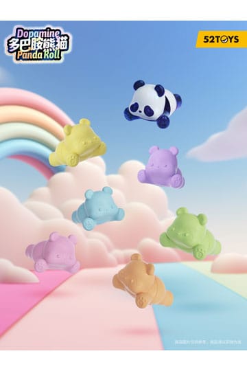 Panda Roll Blind Box Figures Sortiment Dopamin Pandaer 3 cm (6)