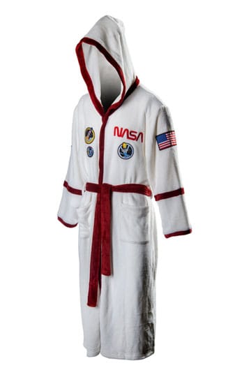 Nasa Fleece Bathrobe Astronaut