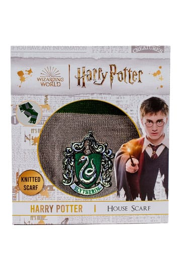 Harry Potter Scarf Slytherin Bold Stripes (Boxed) 160 cm