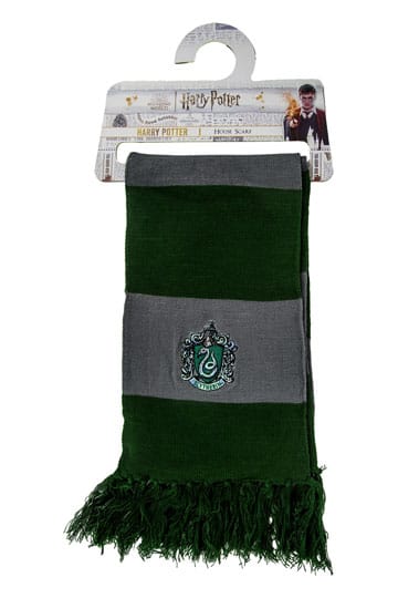 Harry Potter Scarf Slytherin Bold Stripes (Hanger) 160 cm