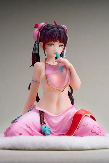 Original Character PVC Statue 1/6 Reiru - old-fashioned girl obsessed with popsicles 18 cm