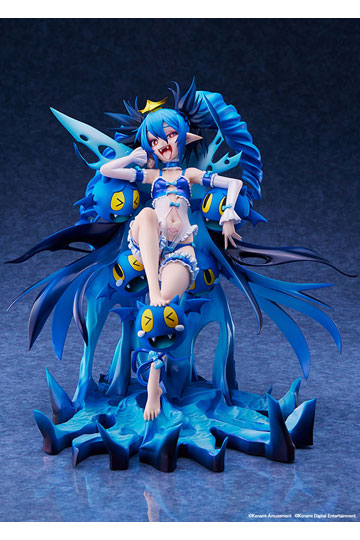 Bombergirl PVC Statue 1/7 Aqua Lewysia Aquablue Vampire Negligee Ver. 25 cm