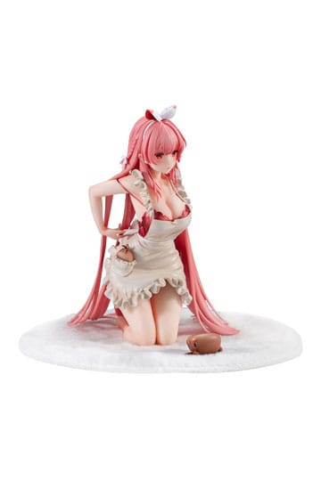 Originalcharakterstatue 1/7 Weißer Kaninchen Rosu 16 cm