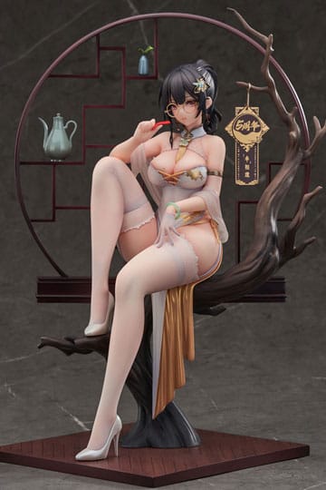 Carattere originale Statue PVC 1/7 Xiami China Dress Step on Snow Ver. 26 cm