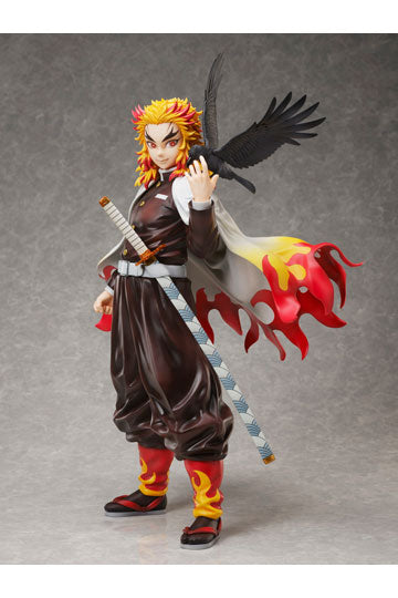 Demon Slayer: Kimetsu Hayır Yaiba PVC Heykeli 1/7 Kyojuro Rengoku 45 cm