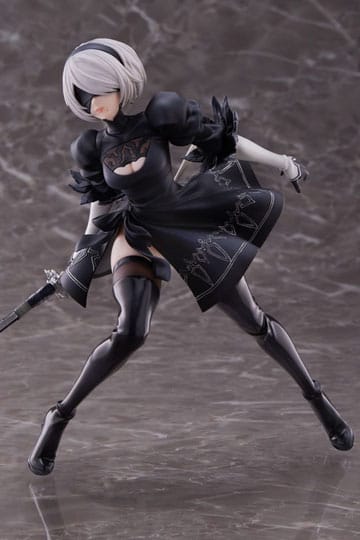 Nier: Otomata 1/7 heykel PVC Ver1.1a 2B Normal sürüm 18 cm