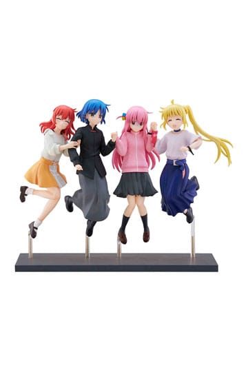 Bocchi the Rock! Statues 4-Pack Jumping Girl(s) 20 cm