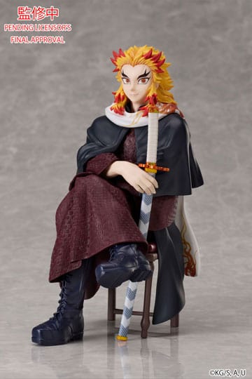 Demon Slayer: Kimetsu Hayır Yaiba Heykeli Kyojuro Rengoku 16 cm
