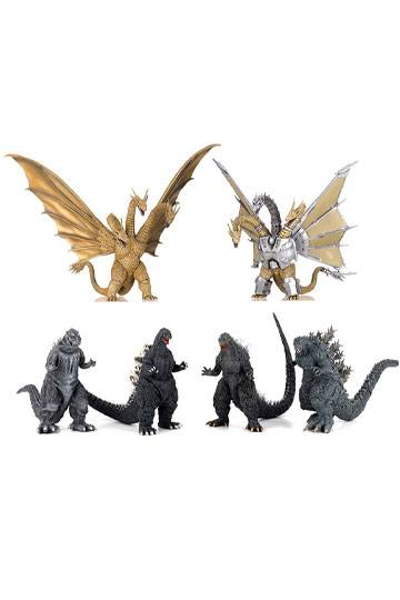 Godzilla Generations Gekizou Series PVC Statues 8 - 9 cm Assortment Kaiju Part. 1 (6)