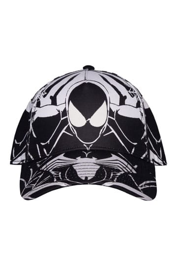 Stampa all-over in bianco e nero di Spider-Man Baseball