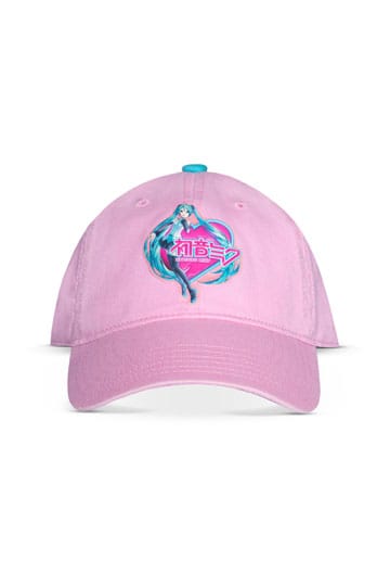 Hatsune Miku Curved Bill Cap Pink