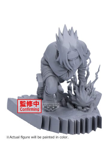 Estatua PVC Batalla Combinada Naruto Sasuke Uchiha 8 cm