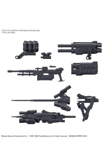 Armored Core VI: Fires of Rubicon 30MM Model Kit Accessory Set Weapon Set 2