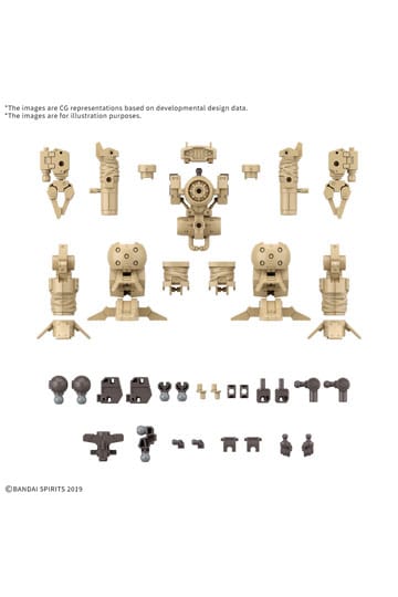 Gundam 30MM Model Kit Accessory Set 1/144 Option Parts Set 18 (Arm Unit / Leg Unit 2)