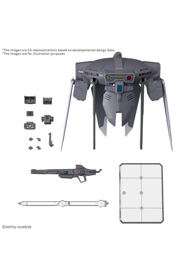 Mobile Suit Gundam SEED Freedom High Grade Model Kit Option Parts Set 1/144 Gunpla 15 (Cavalier Aifried)