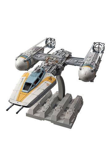 Kit modello Star Wars 1/72 Y-Wing Starfighter 22 cm