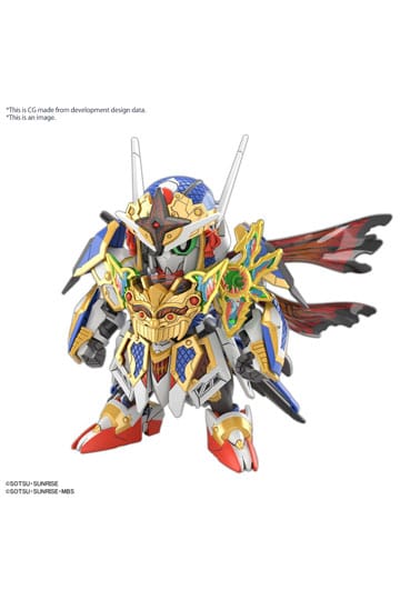 SD Gundam World Heroes Plastic Model Kit Onmitsu Gundam Aerial