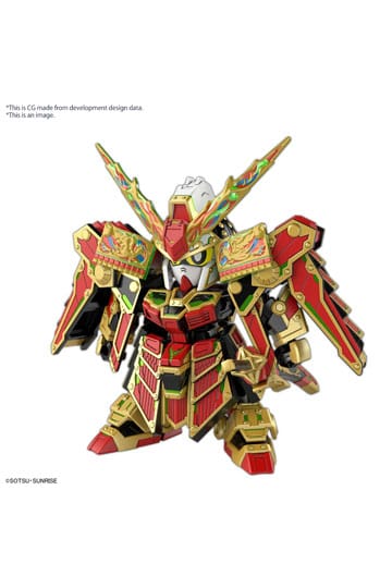 SD Gundam World Heroes Model di plastica Kit Musha Gundam The 78th