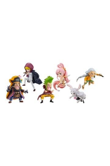 One Piece WCF Mini Figures 7 cm The Great Pirates - 100 Landscapes Volume 7 Display (12)