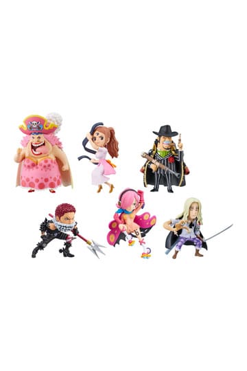 One Piece WCF Mini Figures 7 cm The Great Pirates - 100 Landscapes Volume 9 Display (12)