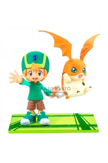 Digimon DXF Adventure Archives PVC Statue Takeru & Patamon 11 cm