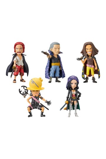 One Piece WCF Mini Figures 7 cm Film Red Volume 3 Display (12)