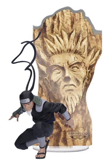 Naruto shippuden Panel Spectacle PVC Statue Sarutobi Hiruzen 7 cm