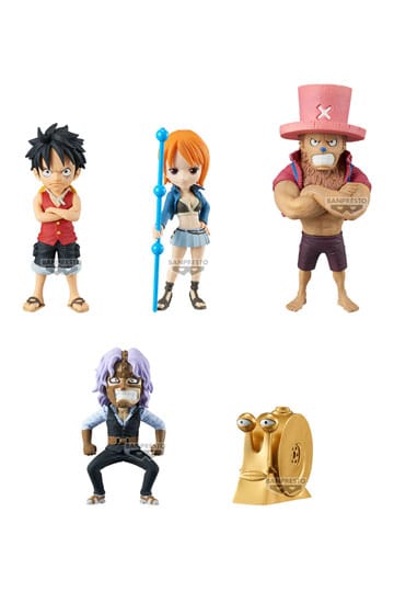 One Piece WCF Mini Figures 7 cm Enies Lobby 1 Display (12)