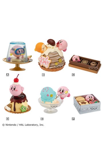 Kirby Paldolce Collection Mini Figures 5 cm Vol. 3 Display (6)