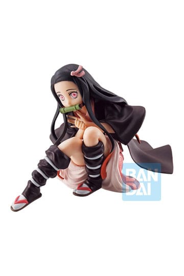 DEMON SLAYER: Kimetsu no yaiba ichibansho pvc statua nezuko kamado (Tengen uzui è qui!) 10 cm