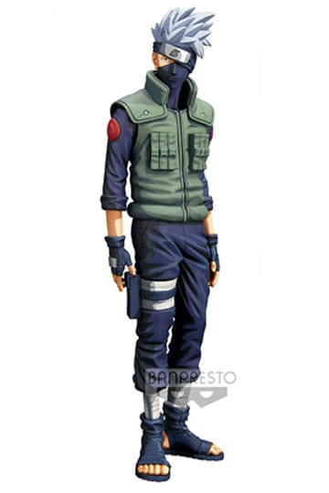 Naruto Shippuden Grandista PVC Statue Kakashi Hatake Manga Dimensions 29 CM