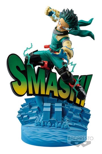 Kahramanım akademisi dioramatic pvc heykeli izuku midoriya fırça 20 cm