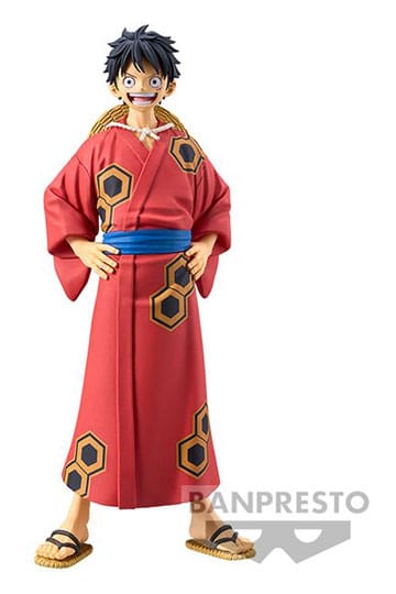 One Piece: DXF The Grandline Series - Wanokuni Monkey D. Luffy Yukata Version Figur