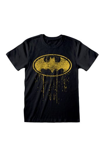 Batman t-skjorte dryppende symbol