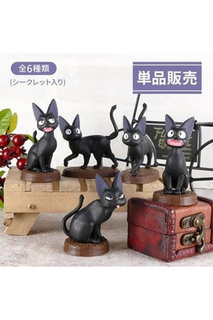 Kiki's Delivery Service Mini Figures Collection Jiji 5 cm Blindbox-Sortiment (6)