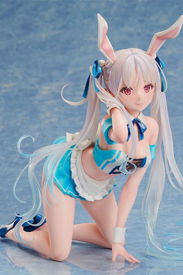 Caractère d'origine par Dsmile Bunny Series Statue 1/4 Chris Aqua Blue Bare Leg ver. 24 cm