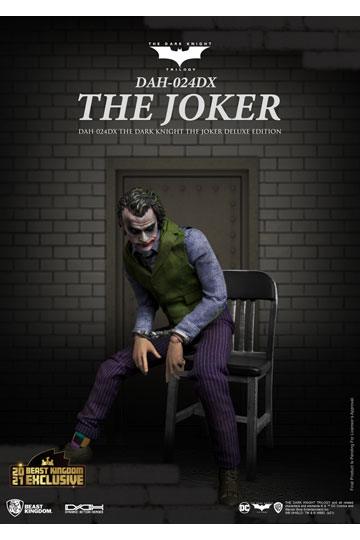 Batman The Dark Knight Dynamic 8ction Heroes Action Figure 1/9 The Joker Deluxe Version 21 cm