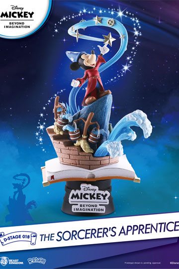 Disney: 90e Mickey Anniversary - Sorcerer's Apprentice PVC Diorama